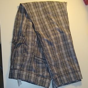 Hollister plaid pants
